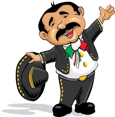México Png Mariachi - Imagenes De Mariachis Chistosos (400x400), Png Download