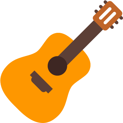 Spanish Guitar (500x500), Png Download
