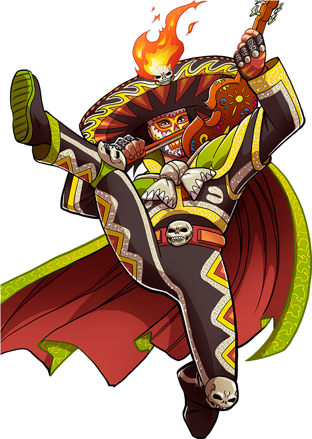 Huracan Elmariachi N3 Hd - Urban Rivals El Mariachi (673x913), Png Download