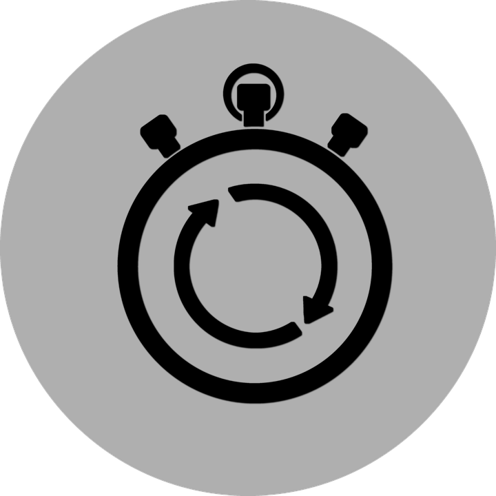 Objetivo Con Plazo De Consolidación Para El Desarrollo - Stopwatch (720x720), Png Download