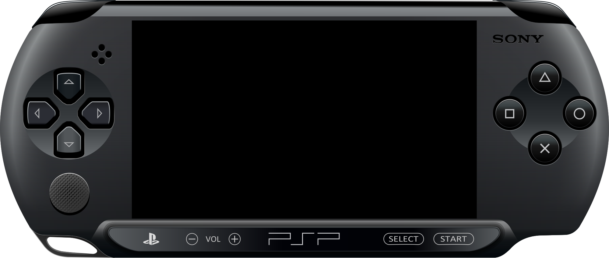 Open - Playstation Portable E1000 (2000x847), Png Download
