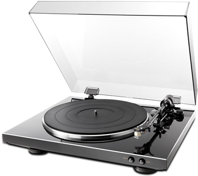 Turntables Phono Preamps, And Cartridges Vancouver - Denon Dp-300f Black Turntable (618x395), Png Download