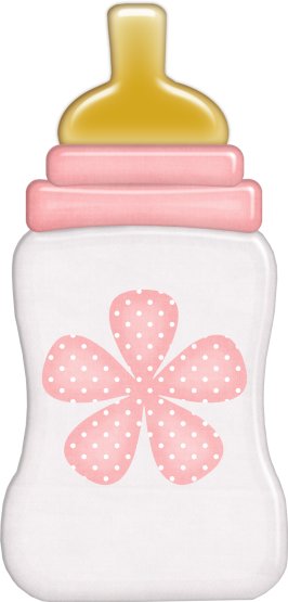 ϦᎯϧy ‿✿⁀ Baby Clip Art, Purple Baby, Baby Shower - Baby Bottles Clipart Png (266x555), Png Download