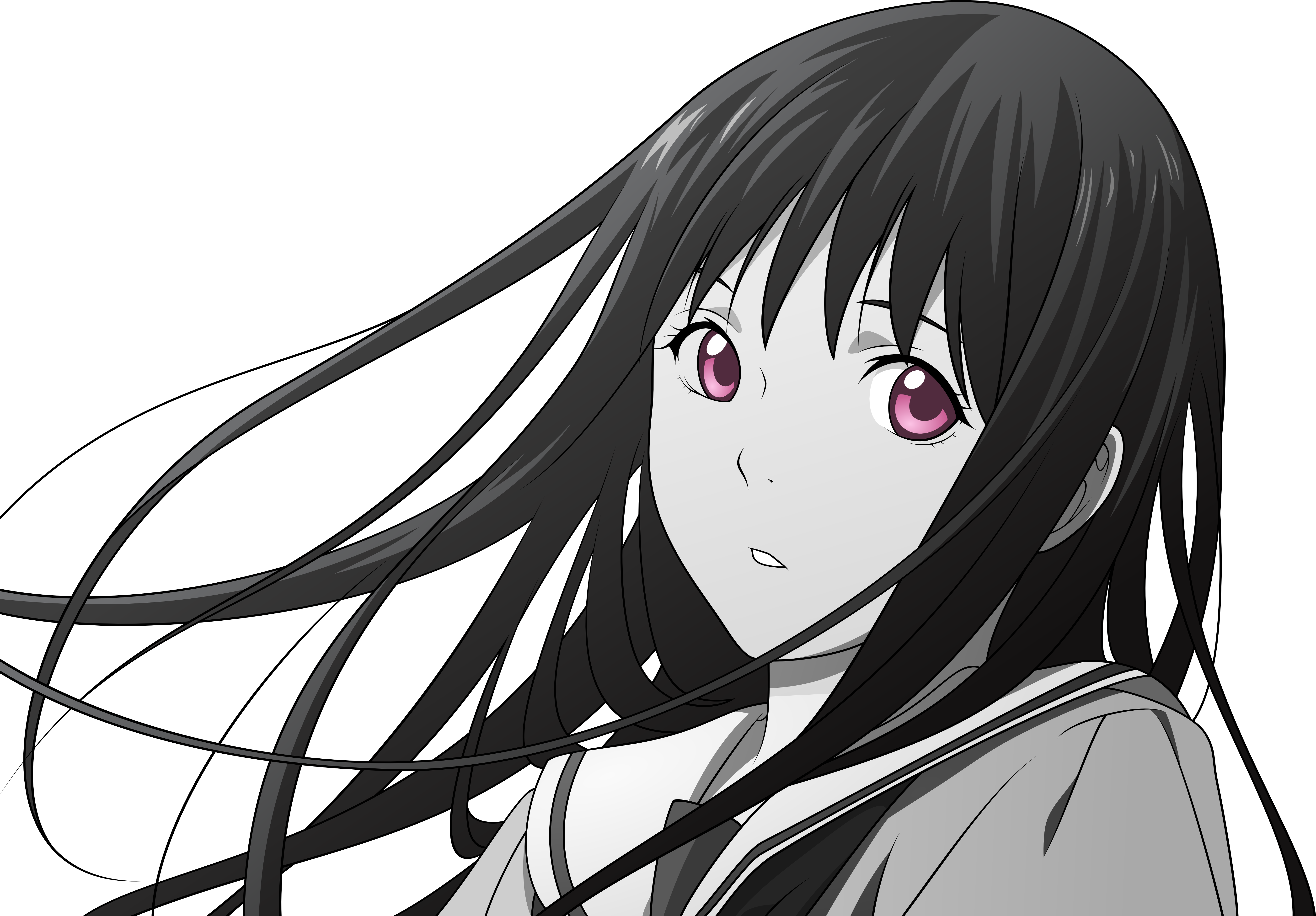 662300 - Hiyori Iki (5510x3836), Png Download