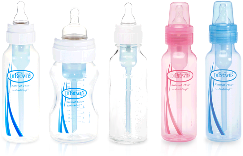 Dr Brown's Natural Flow Bottles Are Very Popular And - Dr Brown's 240ml Anti Colic Narrow Neck Baby Bottle (785x505), Png Download