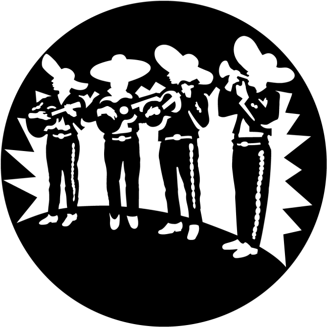 Mariachi - Drawing (800x800), Png Download