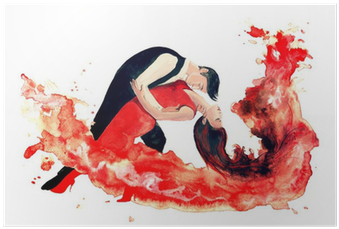 Obraz Na Szkle Taniec Para Tango Gab100x40-2979 (400x400), Png Download