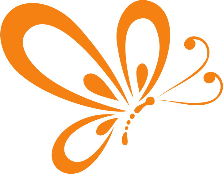 Butterfly Logo Png File (727x567), Png Download