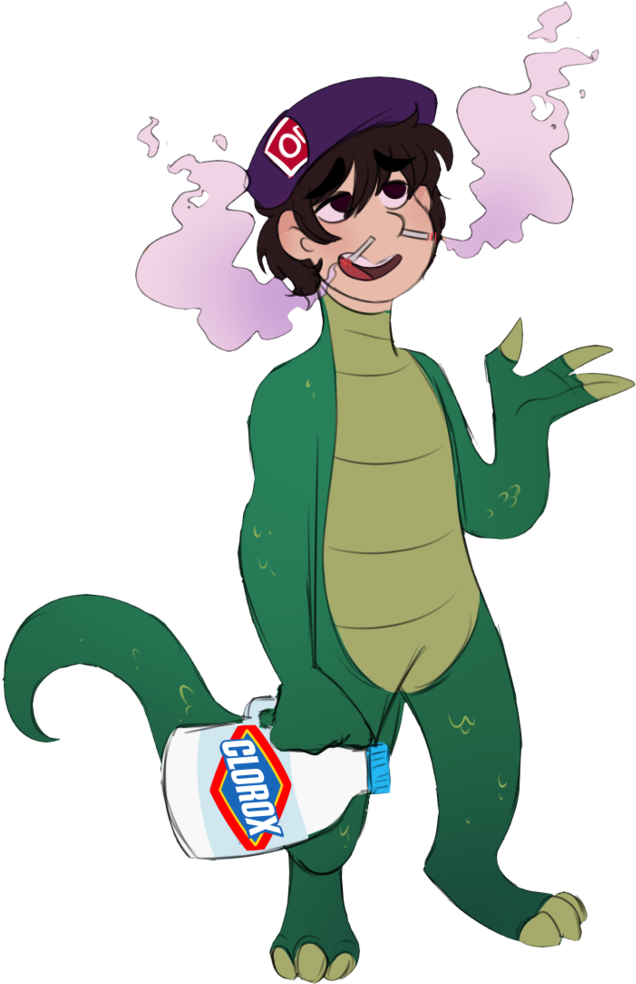 Leafyishere Lizard Png - Leafy Is Here Art (766x1044), Png Download