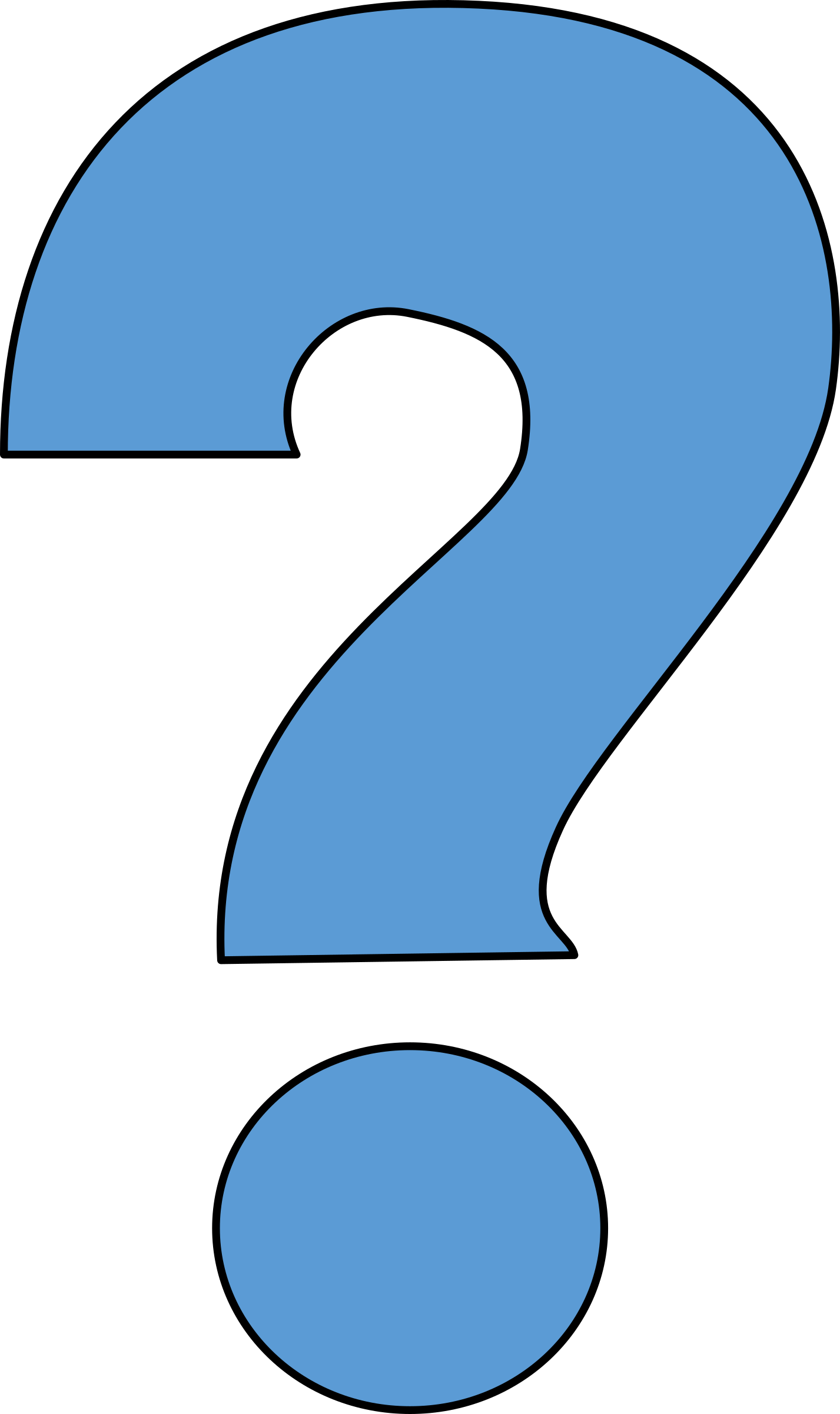 This Free Icons Png Design Of Slightly Styled Question (1427x2400), Png Download