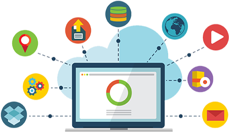 Business Intelligence And Data Warehouse - Cloud Computing (499x334), Png Download