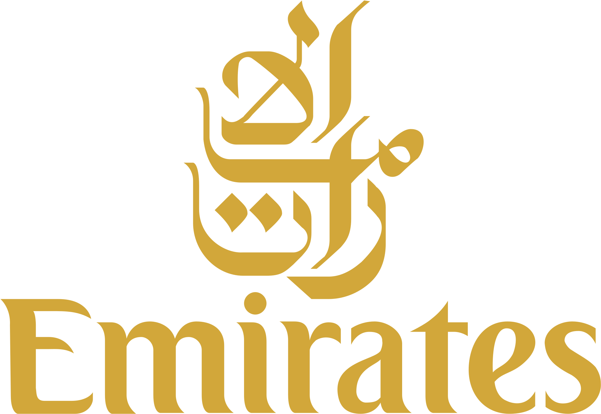 Emirates Airlines Logo Png Transparent - Emirates Airlines Logo Png (2400x2400), Png Download