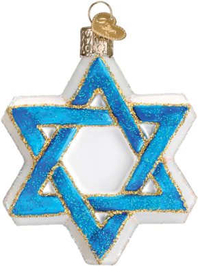 Star Of David Hanukkah Ornament - Different Star Of David For A Necklace (480x480), Png Download