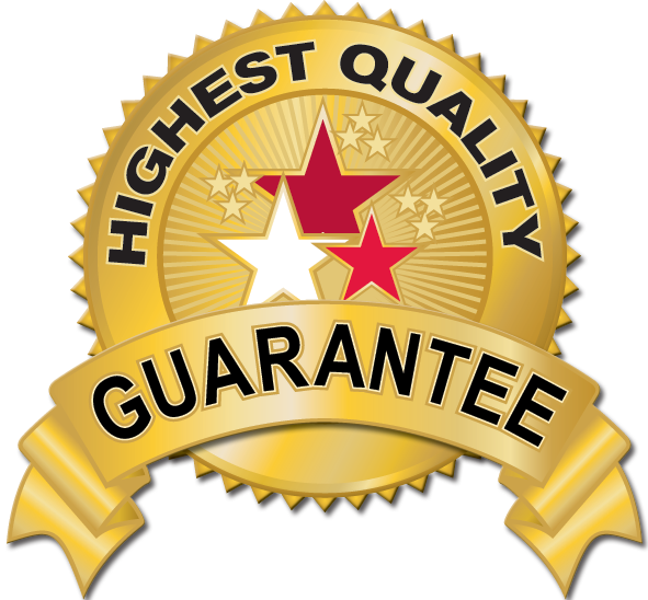Quality Guarantee Crest - Product Guarantee (591x548), Png Download