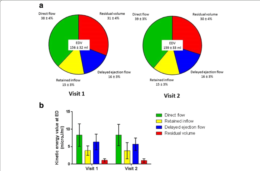 Interval Scan Popoulation Differences In The 4 Lv Flow - End-diastolic Volume (850x559), Png Download