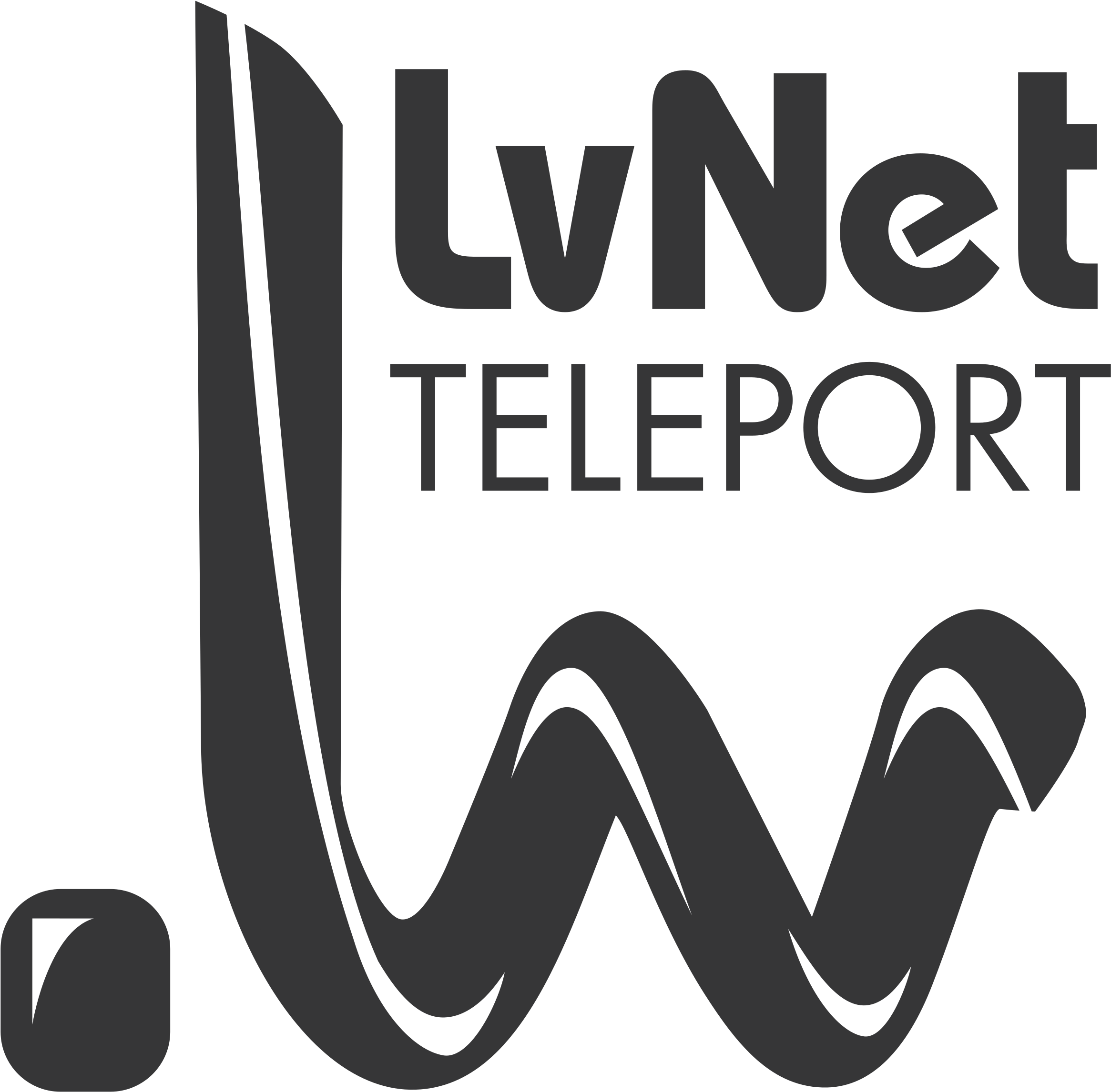 Lvnet Teleport Logo Png Transparent - Portable Network Graphics (2400x2400), Png Download