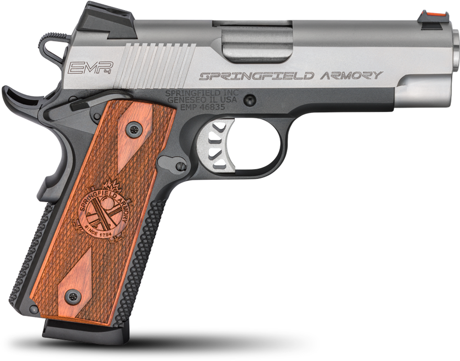 Banner Black And White 40 Clip 9mm - Springfield 1911 9mm (1200x782), Png Download