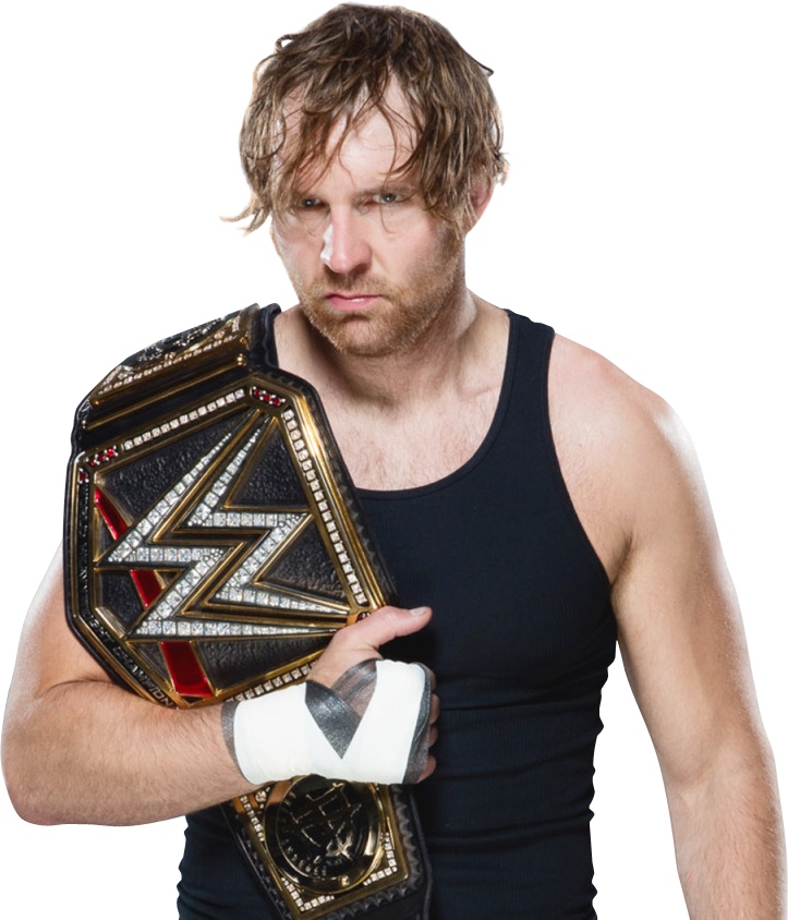 Dean Ambrose Wwe Champion Png (723x844), Png Download