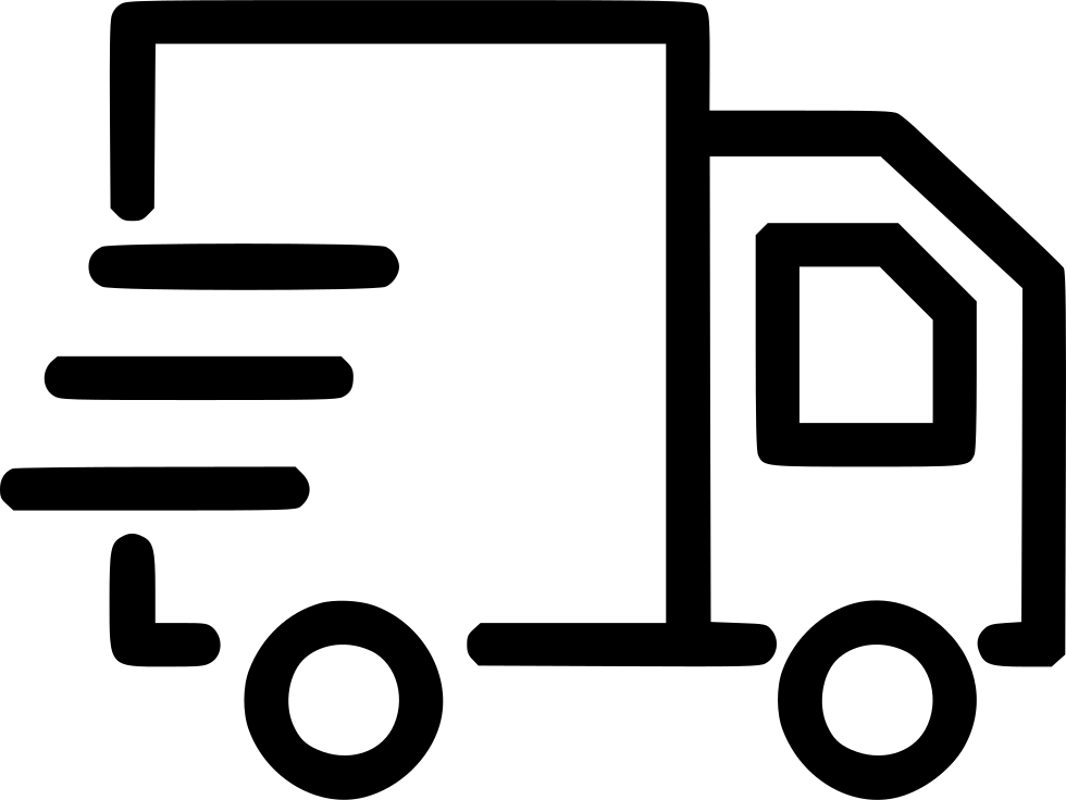 Mini Van Delivery Express Mail Vehicle Comments - Svg Delivery (980x736), Png Download
