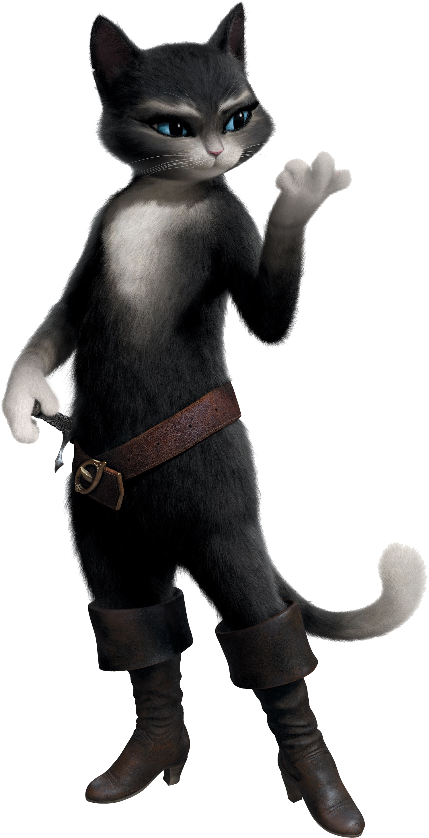 Puss In Boots Png Photos - Kitty Softpaws (1705x3000), Png Download