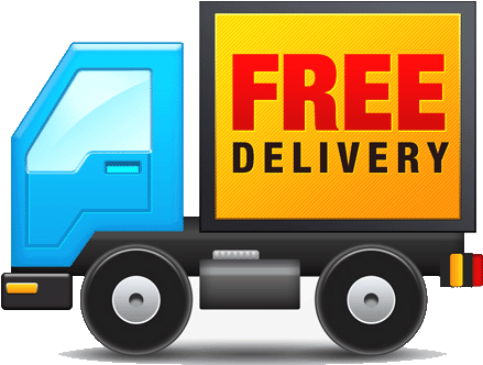 Free Delivery Png 4 Wheeler - Free Delivery Truck Icon (600x400), Png Download