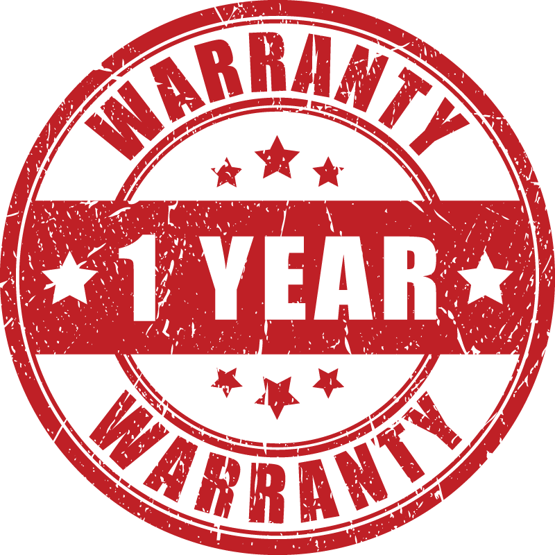 1yearwarrantypng - Two Years Warranty (800x800), Png Download