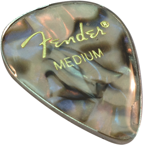 Fender Guitar Pick Ball Marker & Hat Clip - Readygolf - Fender Guitar Pick Ball Marker & Hat (500x500), Png Download