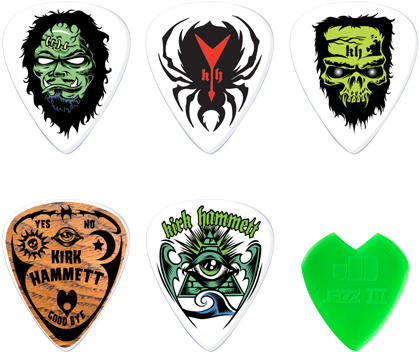 Kirk Hammett Signature Picks - Emg Kirk Hammett Bone Breaker Pickups (568x402), Png Download