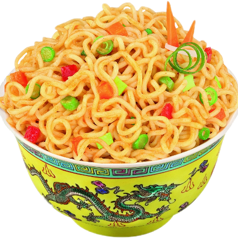 Veg Hakka Noodles Transparent (480x480), Png Download