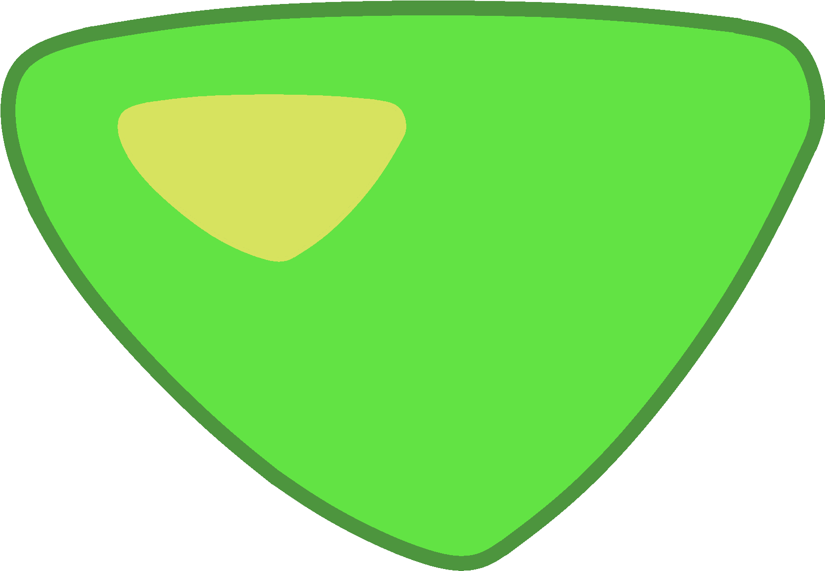 Peridot's Gem - Steven Universe Gems Transparent (1759x1207), Png Download