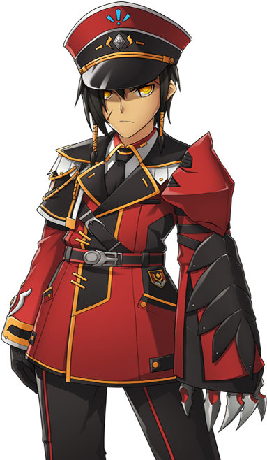 Name, Blood Colonel Edan - Elsword Raven El Officer (390x660), Png Download