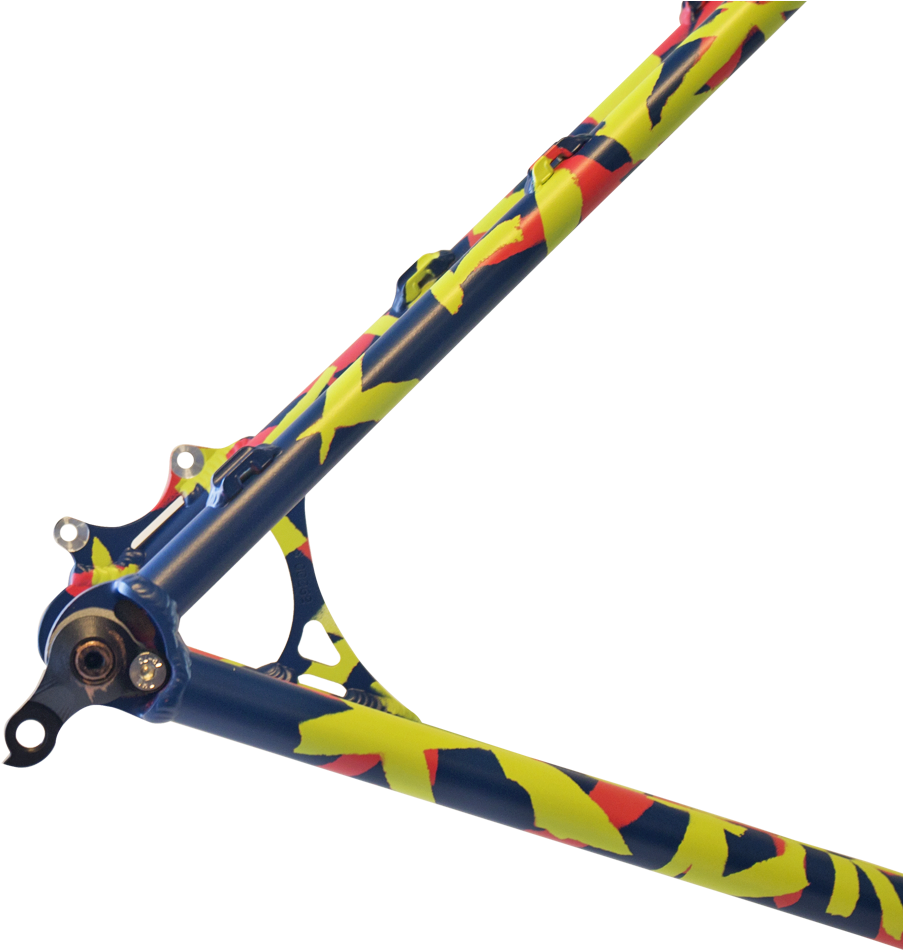 #s00262 Torn Tape Frameset - Bicycle (948x992), Png Download