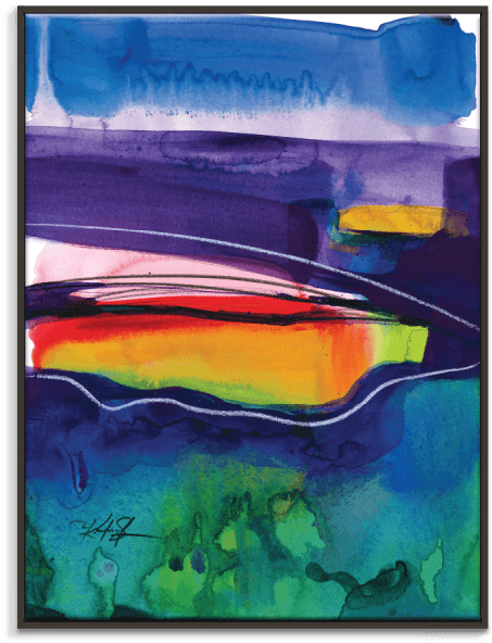 Kathy Morton Stanion Meditations - Artist Lane Meditations 35 By Kathy Morton Stanion (600x600), Png Download