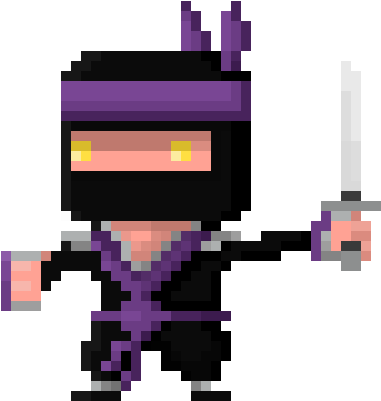 Shadowblade Pixel 6k - Dungeon Boss Pixel Art (500x500), Png Download