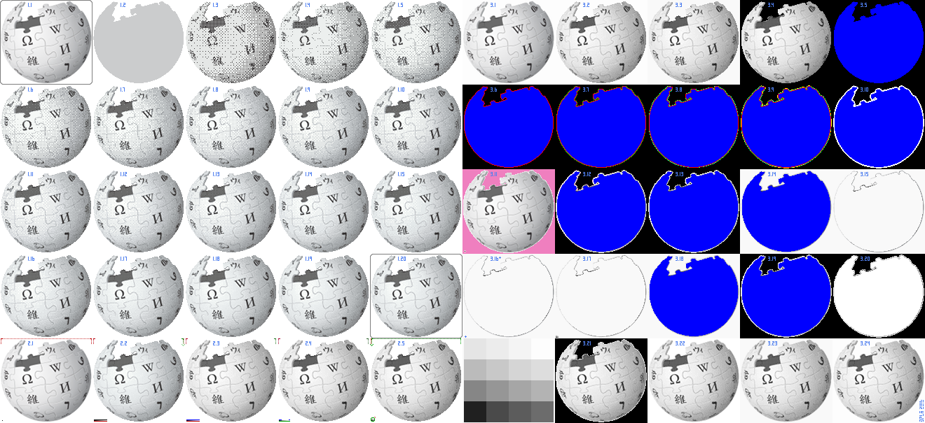 Wikipedia Logo V2 4bpp No Pixel Art Making Of - Wikipedia (1320x605), Png Download