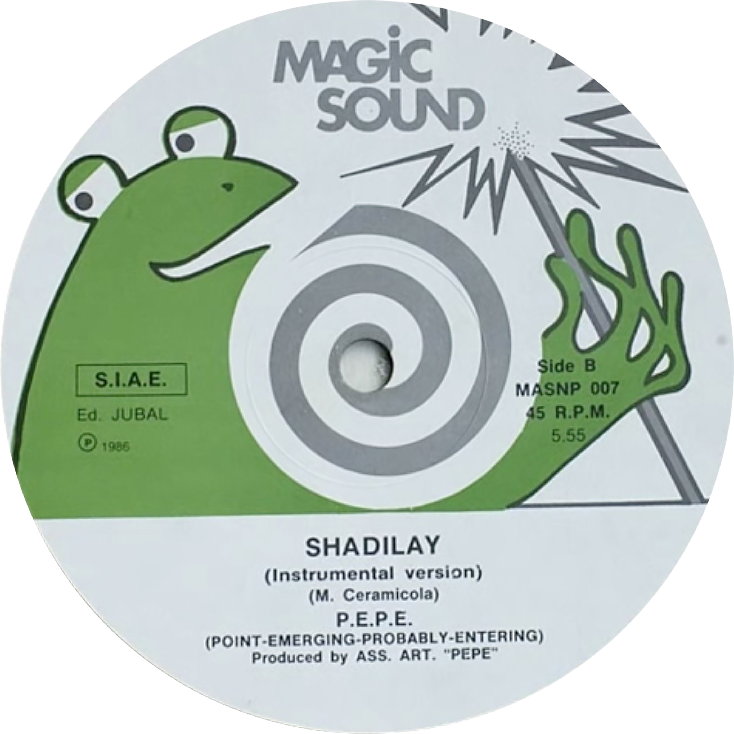 Italo Disco Band P - Shadilay Pepe (2917x2800), Png Download