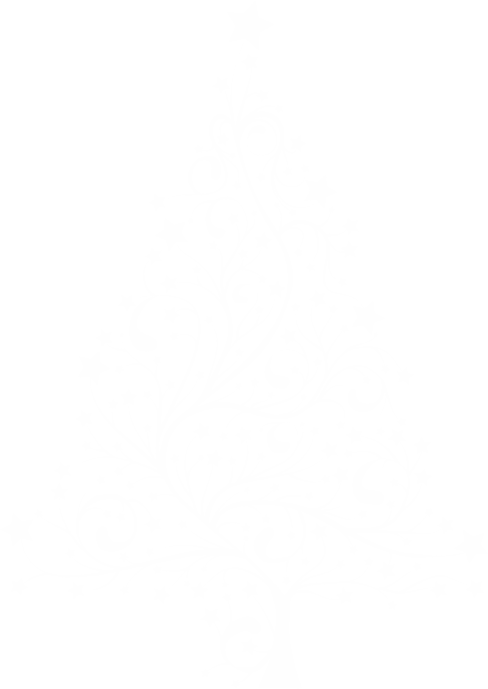This Free Icons Png Design Of Starry Christmas Tree (1640x2313), Png Download
