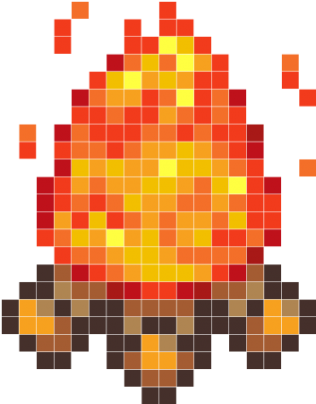Cozy Campfire - Deadpool (365x450), Png Download