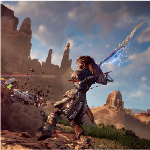1 Horizon Zero Dawn 350 - Horizon Zero Dawn Crocodile (1200x675), Png Download
