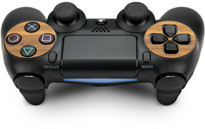 The Balolo Playstation 4 Pro Walnut Wood Covers Is - Balolo Sony Playstation 4 Controller Cover (ps4) (842x595), Png Download