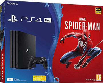 Ps4 Pro Marvel's Spider-man Fifa 19 For Just £377 - Playstation 4 (360x360), Png Download