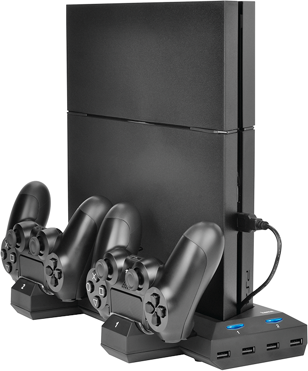 One Stand, Many Possibilities - Hama Ps4 Stand (618x745), Png Download