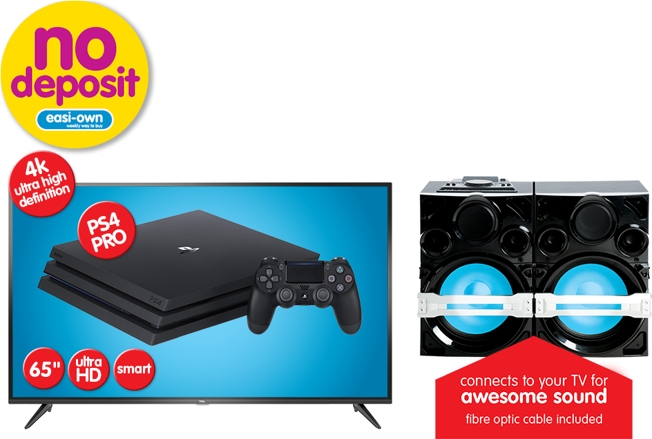 Entertainment-package 65 4k Props4 Final V=1536186135 - Online Playstation 4 Pro Console Nathan Drake, Ratchet (960x640), Png Download