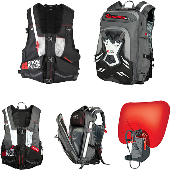 Snowpulse Highmark Vest - Snowpulse Highmark Ras Airbag Vest Grey, One Size (640x640), Png Download