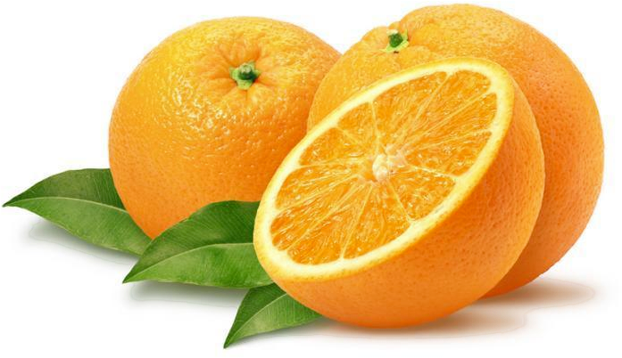 Removing Shadows In A White Background Photo - Imagenes De Fruta Naranja (697x402), Png Download