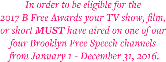 B Free Awards Eligibility Graphic Submission Form 2017 - Parallel (620x220), Png Download