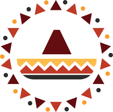 Mexican Dishes • Platos Mexicanos - Circle (396x392), Png Download