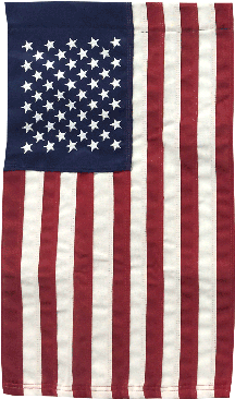 American Garden Flag - American Flag Banner (460x368), Png Download