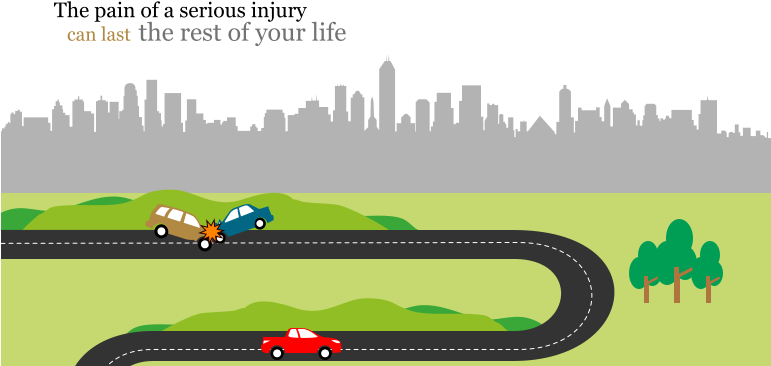 But The Laws In Make The Driver Who Caused The Crash - Cartoon Accident Cars Png (770x379), Png Download