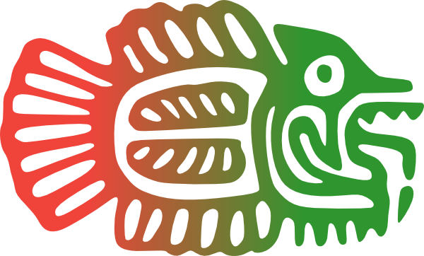 Red Green Mexican Fish Clipart Png For Web (600x362), Png Download